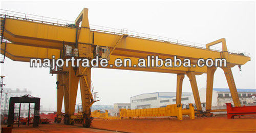 Hot Selling MG Type Double Girder Gantry Crane A5---A6 Grade