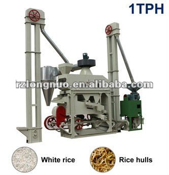 Hot selling! MINI1000 rice mill plant