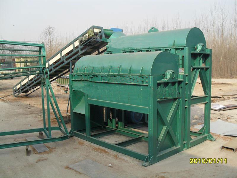 hot selling palm sheel crusher silk machine