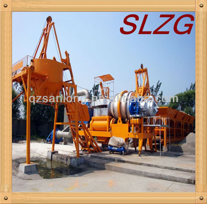 Hot SLB15 25 35 Series Moved Mix Asphalt Batch Plant