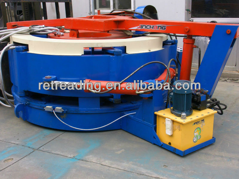 Hot tire remould machine