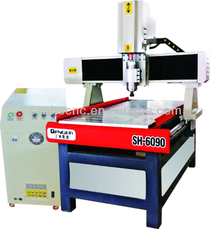 Household 4 axis 3D cnc milling/engraving machine SH-6090