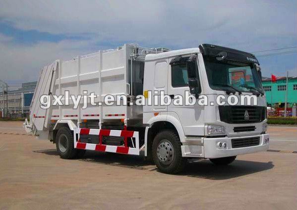 HOWO 4x2 Compressed Garbage Truck