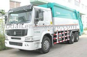 HOWO 6*4 Compressed Garbage Truck 10-12m3