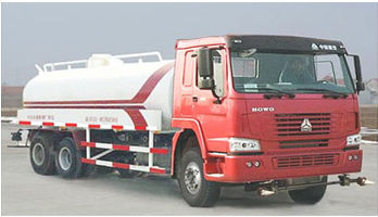 howo 6*4 water tank ,sinotruk water tank