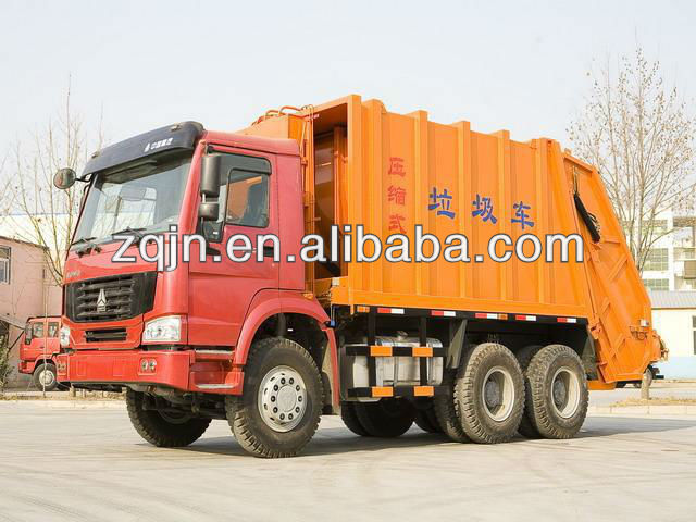 Howo 6x4 howo new china garbage compactors