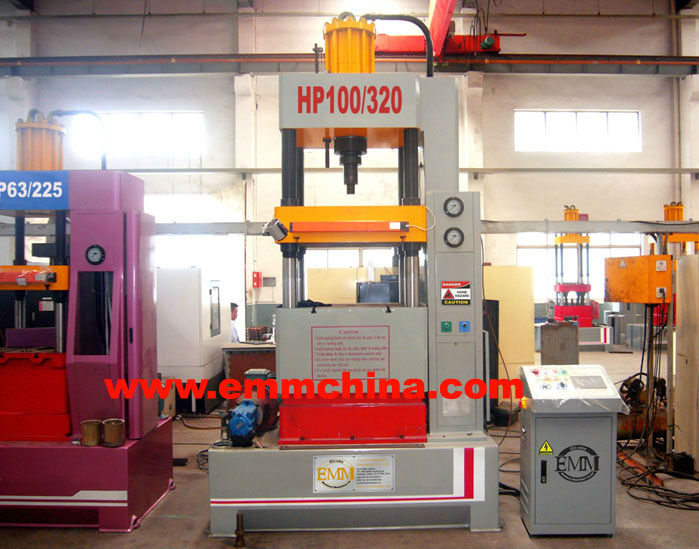 HP80-320 hydraulic stretch machine