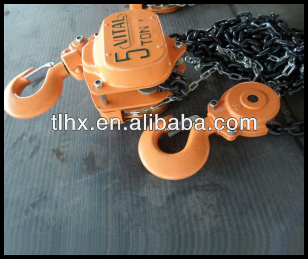 HS-VT 3Ton*3M hand/manual chain pulley block