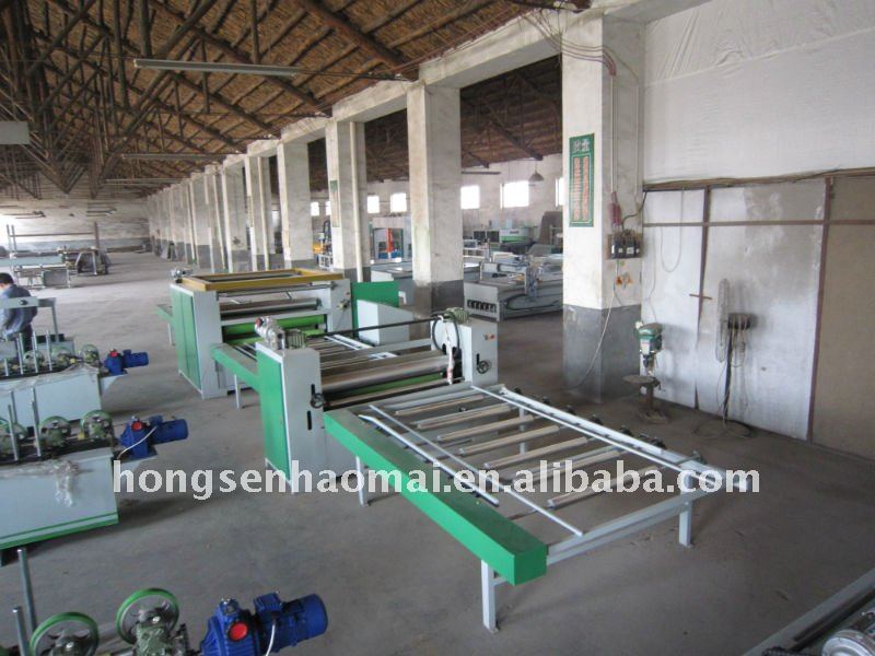 HSHM1350TZ-D pvc and paper sticking machine