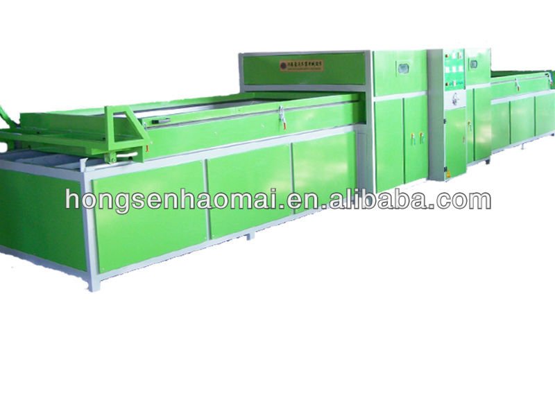 HSHM2500YM-A automatic vacuum laminatming machine for PVC high gloss PVC