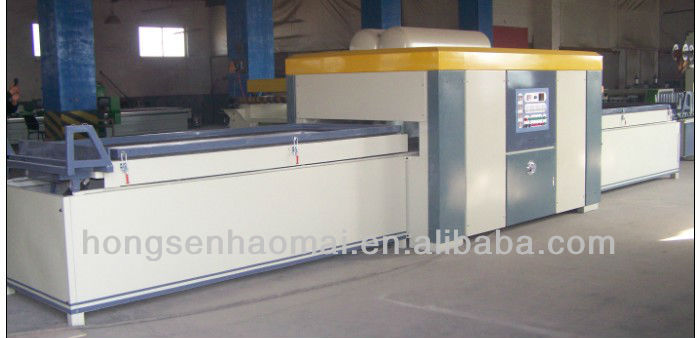 HSHM2500YM-A Automatical PVC door vacuum laminator