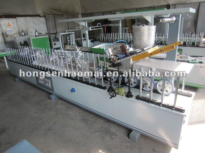 HSHM300BF-D wooden veneer wrapping machine for profile