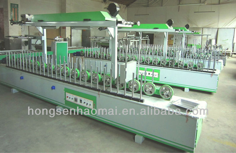 HSHM300BF-E Profile Wrapping machine(Scrap-Coating)