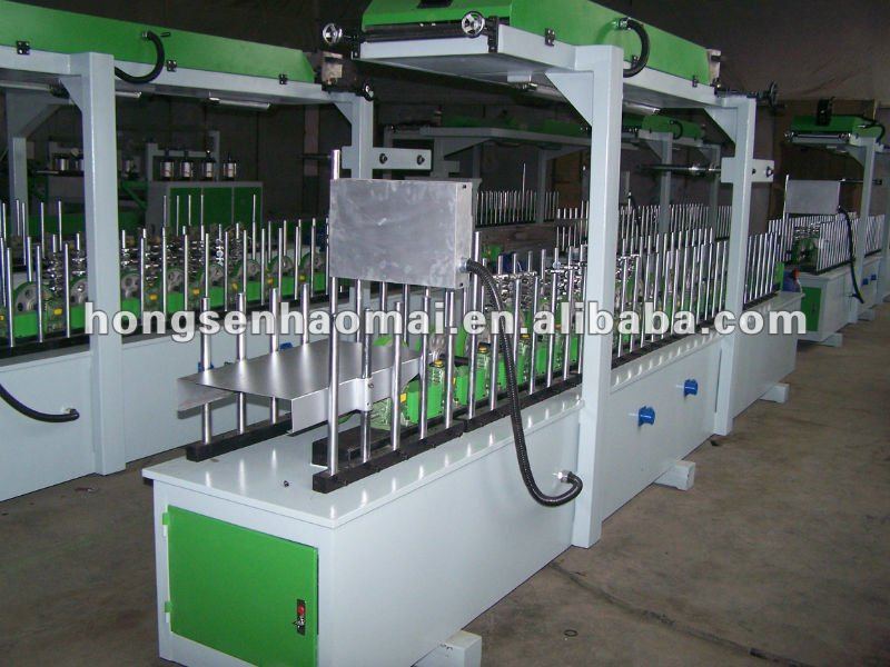 HSHM450BF-A hot and cold glue PVC wrapping machine