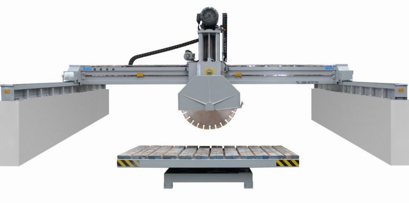 HSQ-1200 High Quality Stone Machine for valuable tombstones & Bridge type edge stone cutting machine