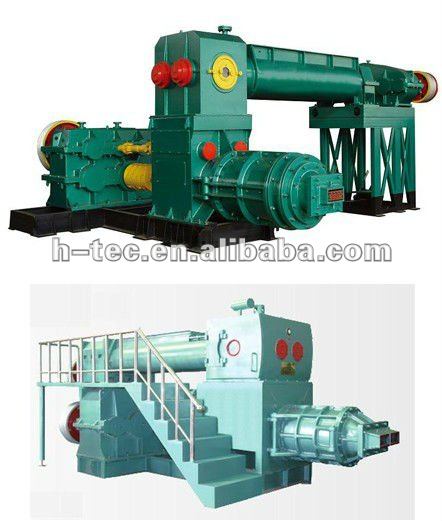 HT brick making machines Vacuum Clay Brick Extruder