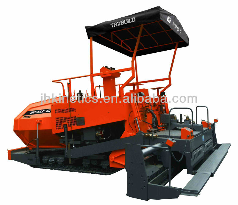 HUATONG brand,LTL45C asphalt paver, crawler type, paving width 2.5-4.5m,China engine