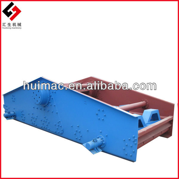 Huisheng Machinery linear vibrating screen separator for stone or sand or gravels or other solid particle