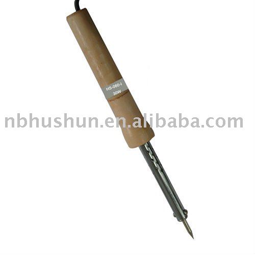 Hushun woolden handle soldering iron