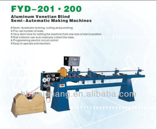 HW-201 25mm horizontal blinds make machine