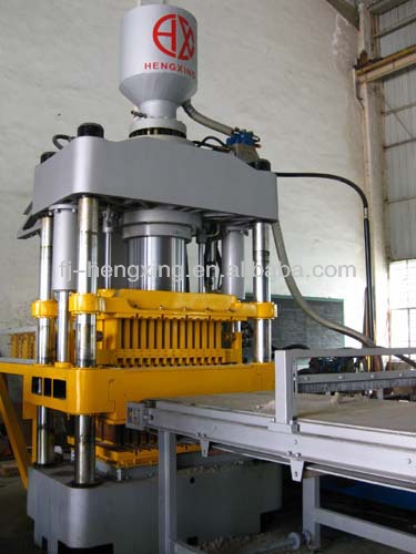 HX 650A Bi-directional hydraulic press fly ash brick machine