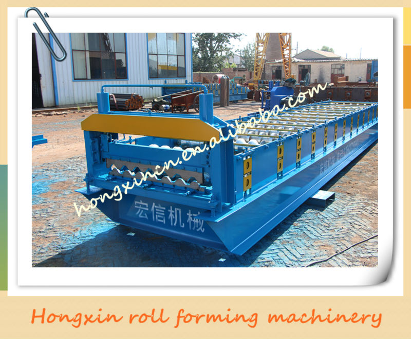 HX 750 Automatic roof board color steel cold roll forming machine