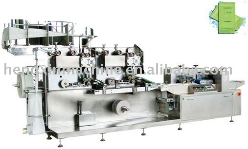 HX VPD258-II Full Auto 1-2 Pieces Packing Wet Tissue Machine