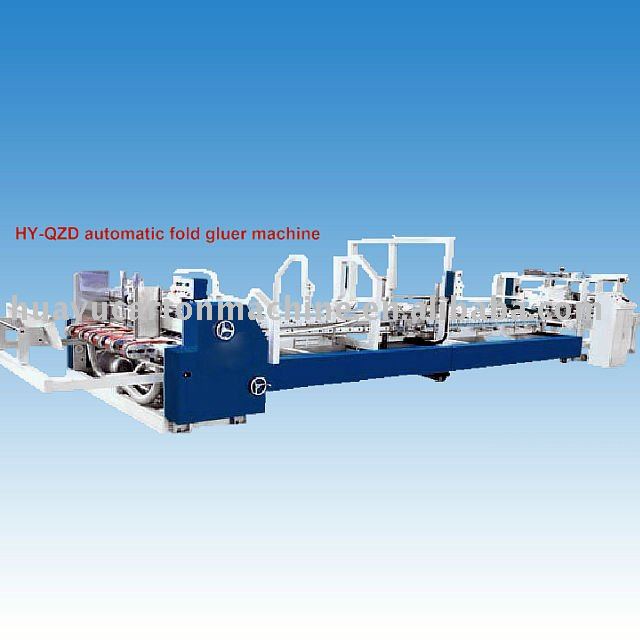 HY-QZD automatic gluing machine/ folding gluing machine / carton gluing machine / folder gluer