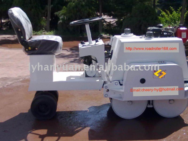 HYC08 double drum vibratory road roller