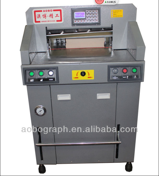 hydraulic 4908 paper cutting machine