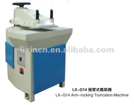 hydraulic Arm-rocking leather cutter machine