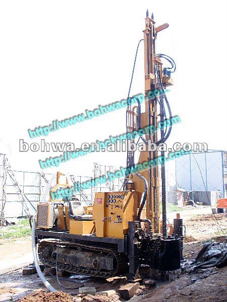 hydraulic crawler water well drilling machine