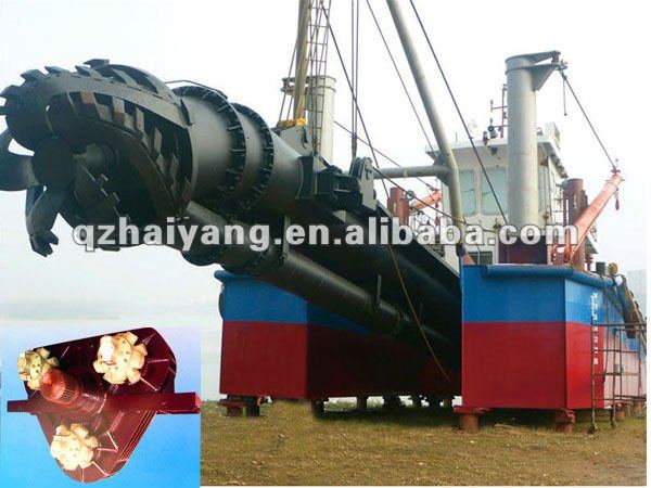 hydraulic cutter head channel dredger