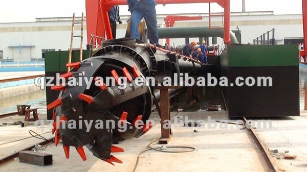 hydraulic cutter suction dredger pontoon