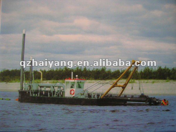 hydraulic cutter suction mud sand dredger vessel from Haiyang Machinery