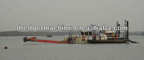 Hydraulic cutter suction sand dredging ship for sale