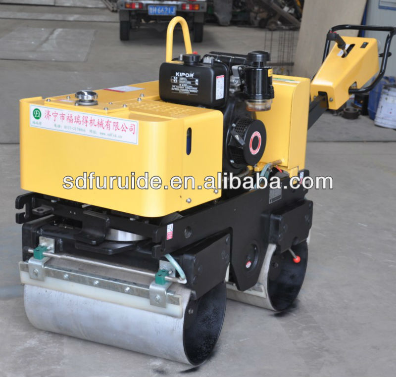 hydraulic double drum manual vibratory compactor roller FYL-800