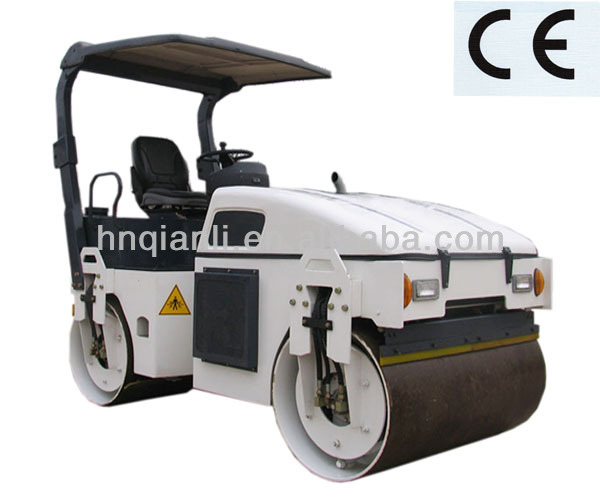 Hydraulic double drum vibratory road roller in hot sale