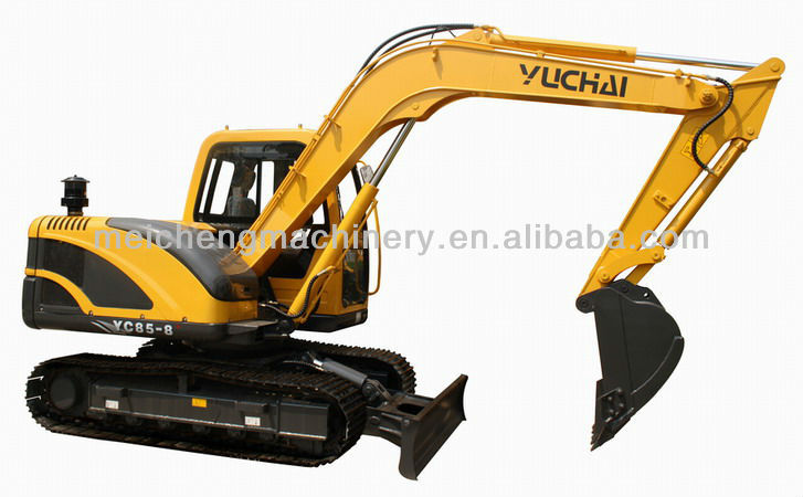 Hydraulic excavator Yuchai YC85-8 8t