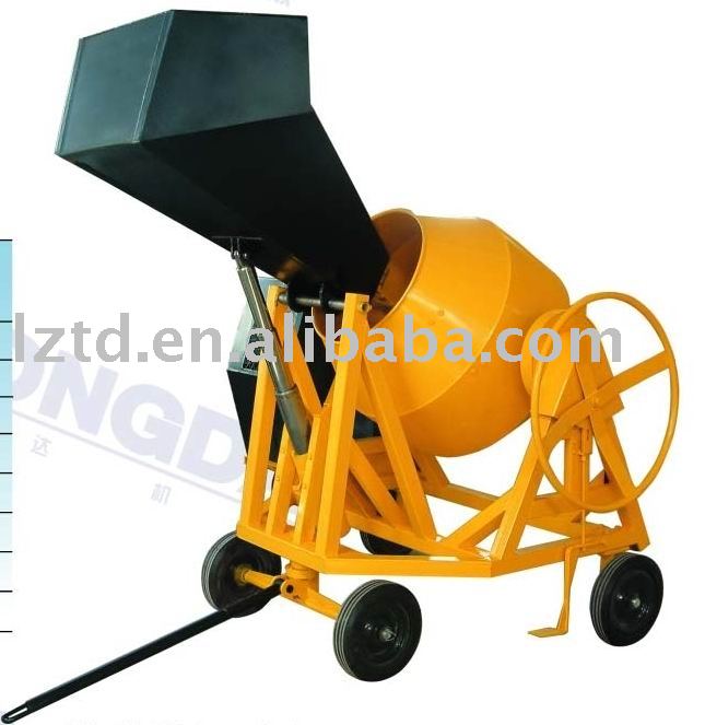 hydraulic feeder concrete mixer