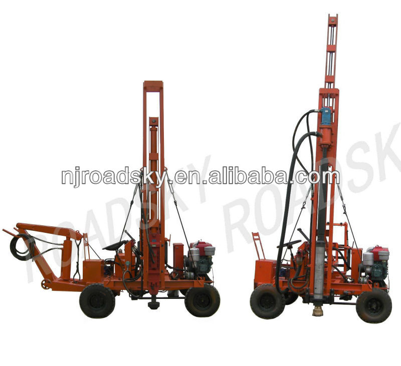 Hydraulic Guardrail Pile Driver Equipment