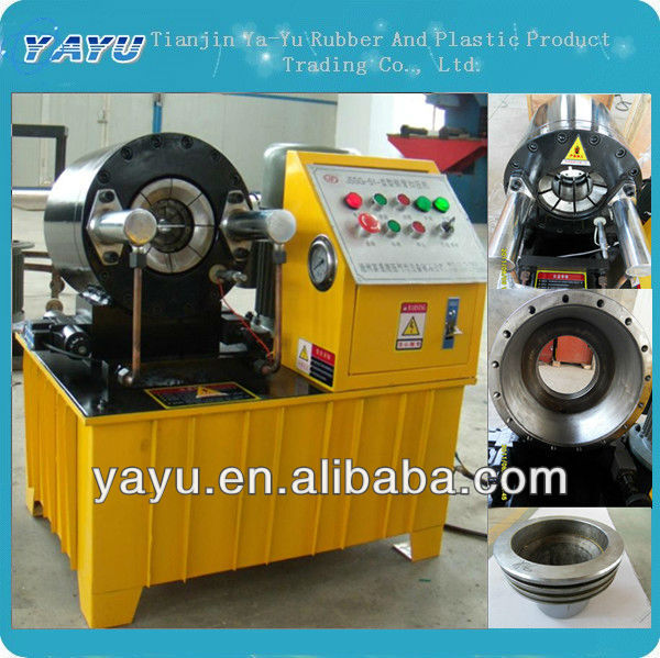 Hydraulic high pressure pipe locking machine