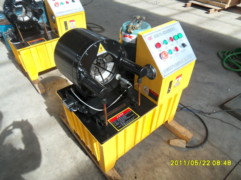 hydraulic hose crimping machine