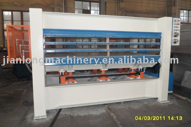 Hydraulic hot press machine