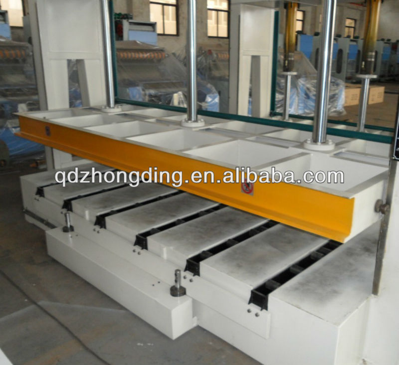 hydraulic hot press machine/hot press/cold press/ veneer facing machinery