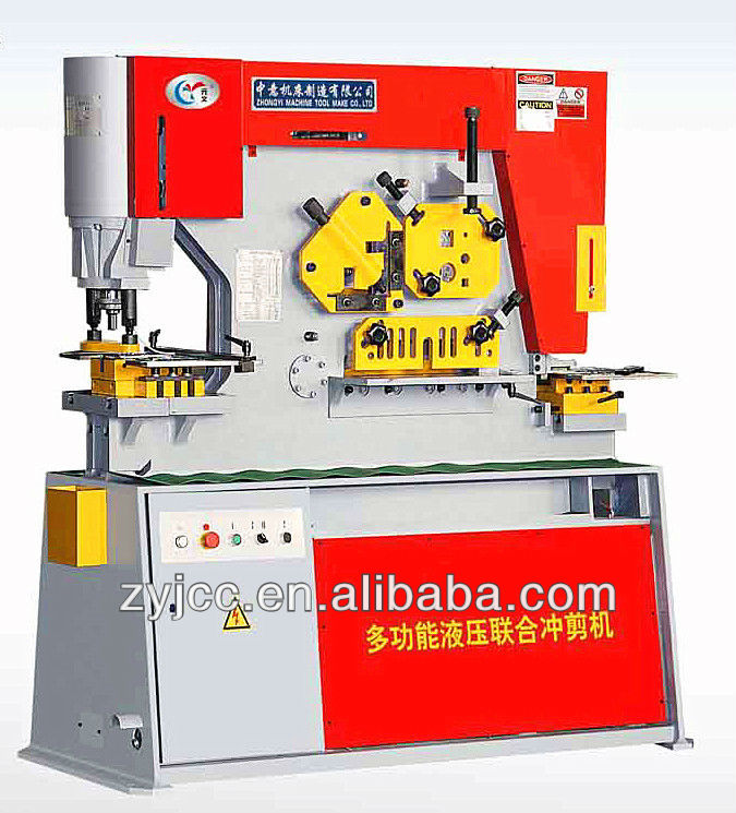 Hydraulic Iron Worker,Hydraulic Combined Punching and Shearing Machine,Hydraulic Ironworker