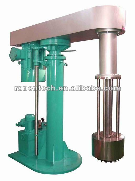 hydraulic lifting basket mill