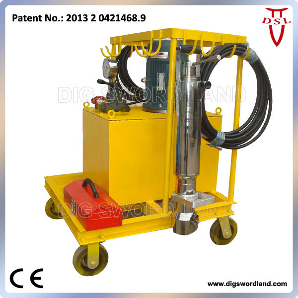 Hydraulic machinery for rock splitter