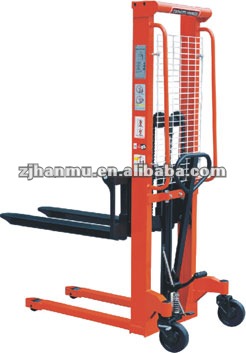 hydraulic manual stacker