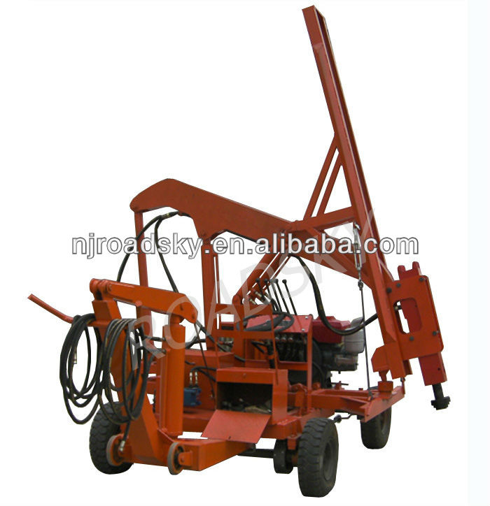 Hydraulic Metal Guardrail Pile Driver Price